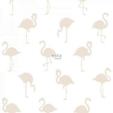 Imagem de Papel De Parede Infantil Little Bandits 138917 Branco e Cinza - Rolo F