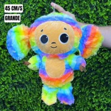 Imagem de Pelúcia Macaco Divertido - Toy King, ARCO IRIS 45cm/s Grande