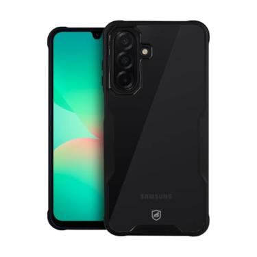 Imagem de Gshield Capa Case Capinha Dual Shock Sense Preta Acabamento Premium Proteção Contra Arranhões, Quedas e Impactos para Samsung Galaxy (A26)