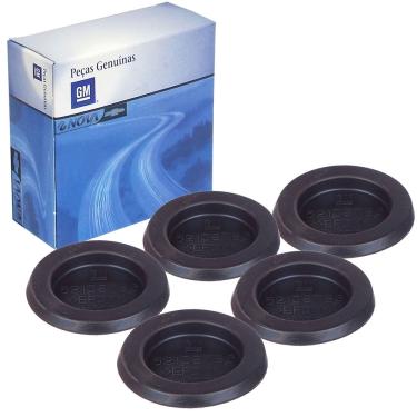 Imagem de Kit 5 Tampao Borracha Do Assoalho 38mm Pecas Genuinas Gm Onix /prisma /agile /astra /celta /meriva