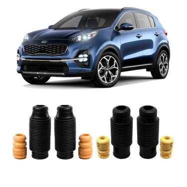 Imagem de Kit 4 Batente Amortecedor Kia Sportage 2018 2019 2020 2021