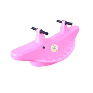 Imagem de Gangorra Infantil Jacaré 2 Lugares Rosa Envio Rapido - Dora Toys