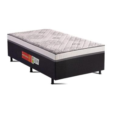 Imagem de Cama Box Conjugado Solteiro: Colchão Ortopédico Unipremium New (88x188x50) - Polar