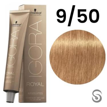 Imagem de Schwarzkopf Igora Absolutes Coloração 9/50 Louro Extra Claro Dourado N