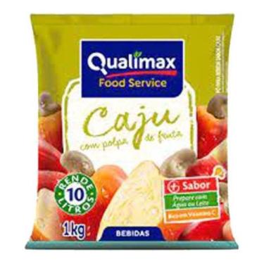 Imagem de Suco De Caju 01 Pacote De 1kg Em Pó Para 10 Litros De Suco - Qualimax