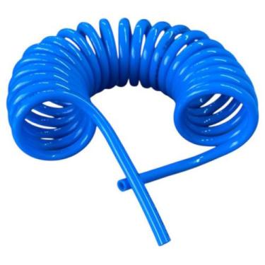 Imagem de Mangueira Espiral Tubo Pu 8mm X 3,5 Metros Ar Comprimido - AKME
