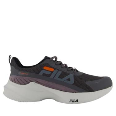 Imagem de Tênis Fila Progress Lite Grafite e Laranja