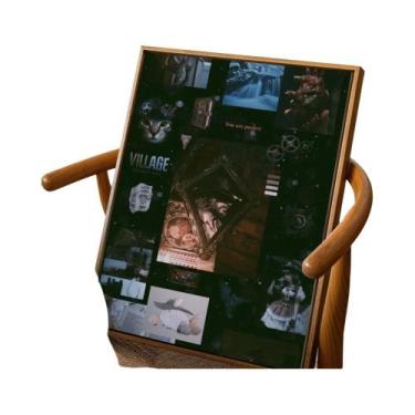 Imagem de Resident Evil Clássico Videogame Poster Autoadesivo Papel Impermeável 