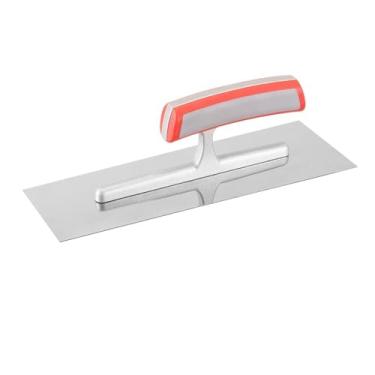 Imagem de IEUDNS Desempenadeira de concreto leve com cabo Desempenadeira de alvenaria Ferramenta de construção para revestimento de gesso cartonado Pisos de ladrilho, 27cmx10cm