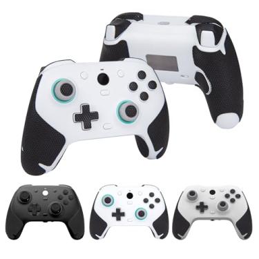 Imagem de TALONGAMES Fita adesiva para controle compatível com GameSir G7 HE/G7 SE / G7, antiderrapante, absorvente de suor, kit de pele texturizada, para controles de pega, botões, gatilhos (versão clássica