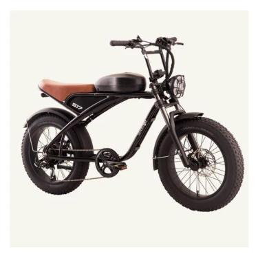 Imagem de Bicicleta Elétrica Oggi Streetgo 20 S17 Shimano Tourney 7v Cor Preta