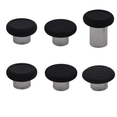 Imagem de Dogxiong Substituição De Joysticks Metal 6 Em 1 Para Controles Elite Series 2 Core E Xbox (Preto)