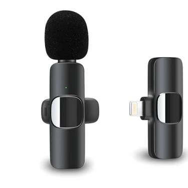 Imagem de Microfone de Lapela Sem Fio Preto MT-2218A