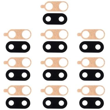 Imagem de YUNCHAO Acessórios telefônicos 10 PCS Lente da cmera traseira para LG G7 Thinq G710 G710EM G710PM G710VMP G710ULM Substituição do telefone celular