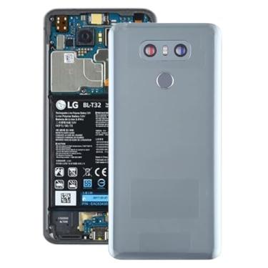 Imagem de YUNCHAO Acessórios telefônicos Tampa traseira da bateria com lente da cmera e sensor de impresso digital para LG G6 / H870 / H870DS / H872 / LS993 / VS998 / US997 Substituição do telefone celular