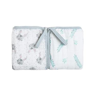 Imagem de Papi Textil Paninho De Boca Papi Soft C/Prendedor De Chupeta Est 40Cm X 40Cm Contem 02 Un