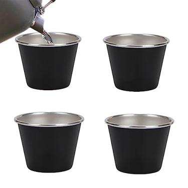 Imagem de cerveja aço inoxidável | copos inquebráveis | Copo bebida reutilizável com samalha, acessórios para beber café, bebidas quentes/, viagens, uso diário