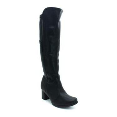 Imagem de Bota Feminina Piccadilly 654033 - Preto-Feminino