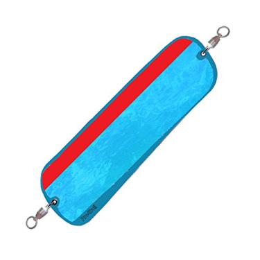 Imagem de Pro-Troll Fishing Products ProChip 11 Fin Flasher com EChip, Moonbeam em listras vermelhas UV