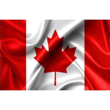 Imagem de Bandeira Canadá tecido Cetim 1,47x0,91 Copa do Mundo - Oasis Tecidos