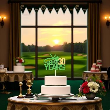 Imagem de Fore! Topper de bolo com tema de golfe 60 anos – Decoração de festa de feliz aniversário de 60 anos ou aniversário (30)