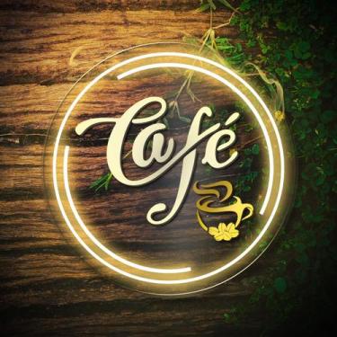 Imagem de Painel Neon Led Café Decoração Luz Aplique Cafeteria Gourmet - OntheLi