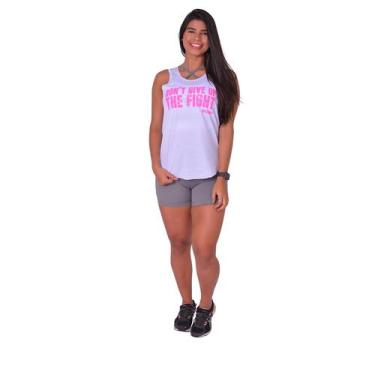 Imagem de Regata PV Feminina The Fight - Insanity, G, Branco
