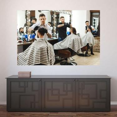 Imagem de Painel Adesivo de Parede - Barbearia - Barber Shop - 952png - Allodi