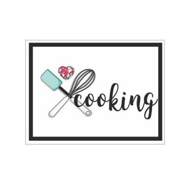 Imagem de Placas decorativas fun kitchen cooking - 15x20 - MODA DO CHEF