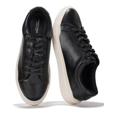 Imagem de Project Cloud Tênis masculino – Sapato masculino fashion com espuma viscoelástica – Tênis masculino casual leve e antiderrapante com cadarço – Sapatos casuais masculinos perfeitos para uso o dia todo