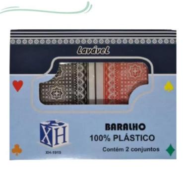 Imagem de Kit Jogo Com 2 Baralhos Com 108 Cartas - WCAN