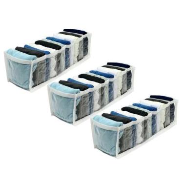 Imagem de Kit 3 Organizadores de Gavetas 11 Nichos 601 VB Home