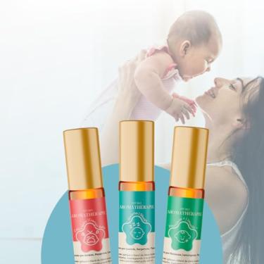 Imagem de Kit 3 Aromaterapia Bebê Natural Blend Óleos Essenciais Aromathérapie