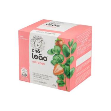 Imagem de Chá Leão Morango 10 Sachês 16g
