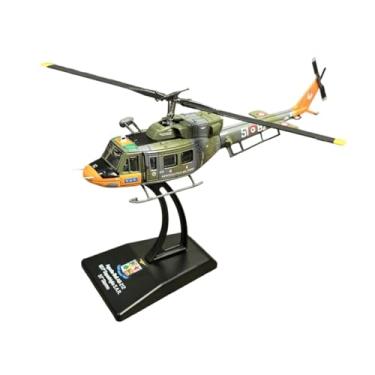 Imagem de Dynwave Modelo de helicóptero de liga 1/100 com suporte, avião colecionável, brinquedo estimulado, modelo de avião para bar, escritório, quarto, prateleira,