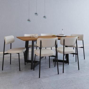 Imagem de Mesa de Jantar Toronto 160 cm - Metalig