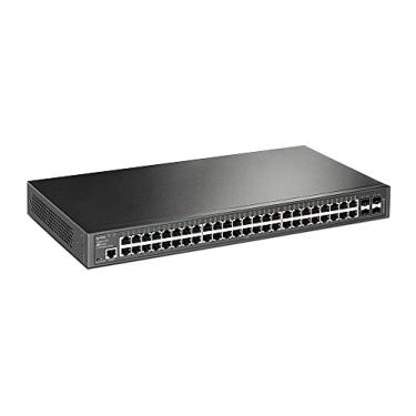 Imagem de Switch TP-Link T2600G-52TS, Gigabit POE de Gerenciamento Basico L2, 48 Portas