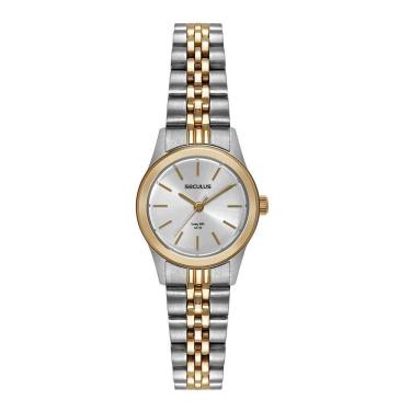 Imagem de Relógio Seculus Feminino Ref: 44193Lpsvba2 Clássico Aço