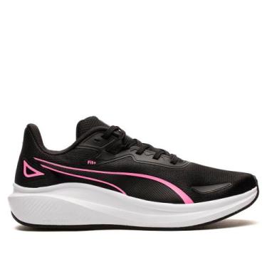 Imagem de Tênis Feminino Puma Skyrocket Lite Wn's Mesh Preto/Rosa, Preto, Rosa, 