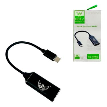 Imagem de Cabo Adaptador Tipo C Para HDMI 4K AU-70 Altomex
