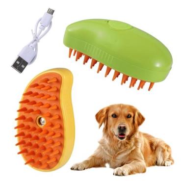 Imagem de Super Escova silicone Refrescante Removedora De Pelos USB - SWEET HOME