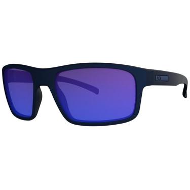 Imagem de Óculos Solar Hb Overkill 10100280003024  Fosco Lente Azul Espelhada-Masculino