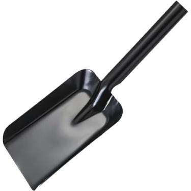Imagem de TAISOCA Pá de cinzas para fogão a lenha e fogueira – Pá plana de aço inoxidável resistente para lareira, churrasco e acampamento ao ar livre