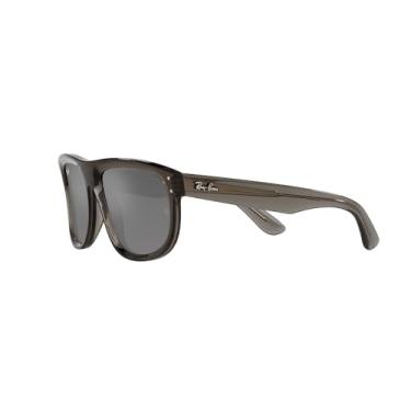 Imagem de Óculos de Sol Ray-Ban Boyfriend Reverse 0RBR0501S 6707GS Tam 56 / Cinza Escuro - Lentes Cinza Espelhado