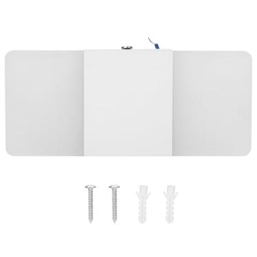 Imagem de Lâmpada de Parede Interna de Acrílico LED Arandela Luz Noturna Lâmpada Decorativa Com Placa Rotativa Concha Fosca Perfeita para Sala de Estar, Quarto, (14 * 6)