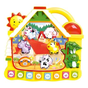 Imagem de Piano Musical Educativo Paradise - Dm Toys Dmt5529