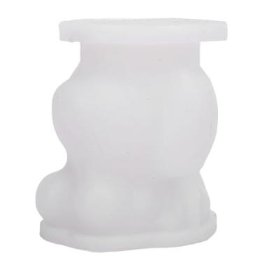Imagem de ZJchao Modelo de Gelo de Silicone Desenho Animado Fofo Faça você Mesmo Molde de Vela de Silicone para Sabonete Doce Chocolate Fazendo Cubos de Gelo Divertidos para Bebidas de Verão (Mini)