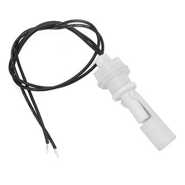 Imagem de ZJchao Sensor de Nível de água, Interruptor Flutuante para Tanque de água Sensor de Detector de Vazamento de Alarme 2 Unidades PP Interruptor Flutuante de Montagem Líquida Horizontal para Tanque de