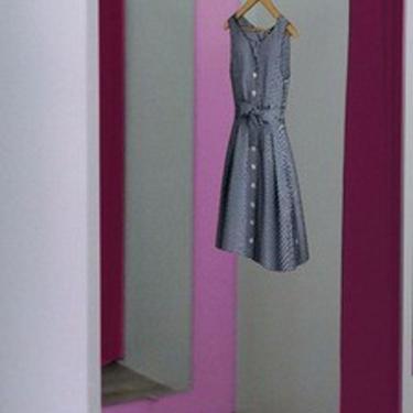 Imagem de Provador de Roupas Simples 90x90cm Branco