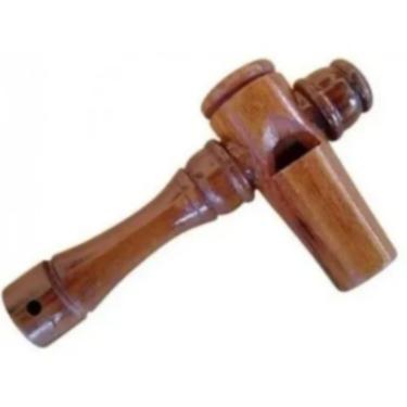 Imagem de Apito Inhambu De Madeira Modelo 01 + Apito Capivara